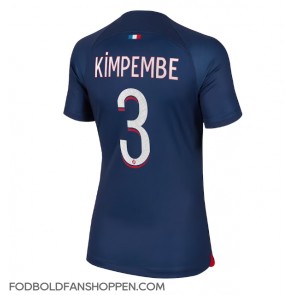 Paris Saint-Germain Presnel Kimpembe #3 Hjemmebanetrøje Dame 2023-24 Kortærmet